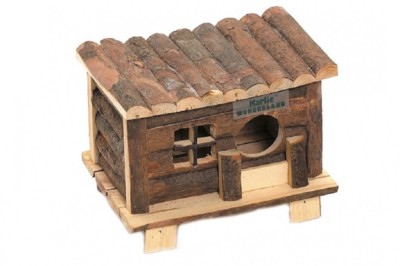 Nagerhaus Wonderland Hamster Maus Rennmaus Spielhaus Schlafplatz 17,5x12,5x14 cm