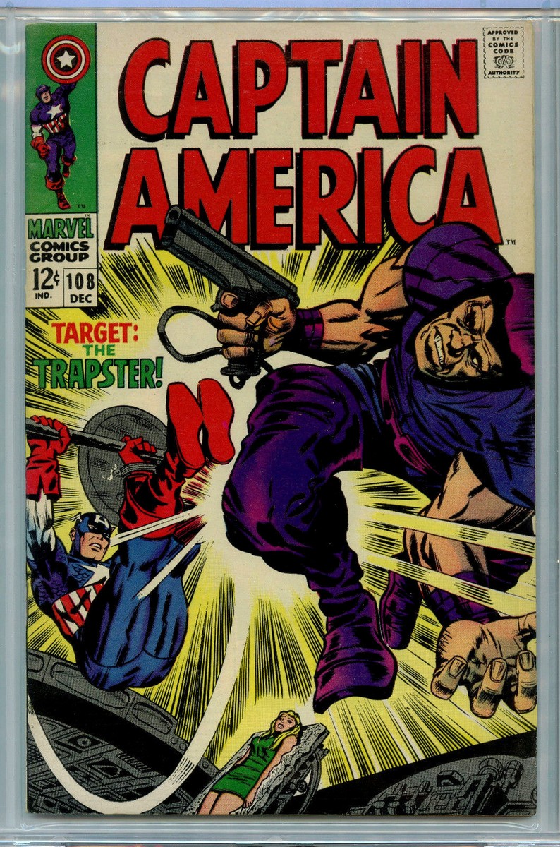 Captain America #108 CBCS 9.4 NM 1968 Silver Age Marvel