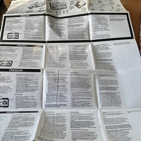 Nintendo NES Double Player Wireless Controller Manual Only