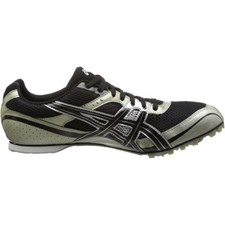 ASICS HYPER MD 4 TRACK AND FIELD CLEATS MEN'S 13 TRACK CLEATS BLACK ONYX SILVER