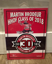 2018 Martin Brodeur New Jersey Hockey Hall of Fame Patch Hockey Devils