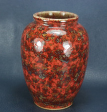Rare Collectable Chinese Porcelain Tiger Skin Glaze Glazes Pots Vases
