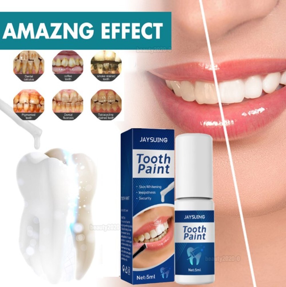 Instant Teeth Paint Tooth Whitening Gel Extra Strong White Tooth Polish