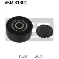 Skf Deflection/Guide Pulley, V-Ribbed Belt Vkm 31301