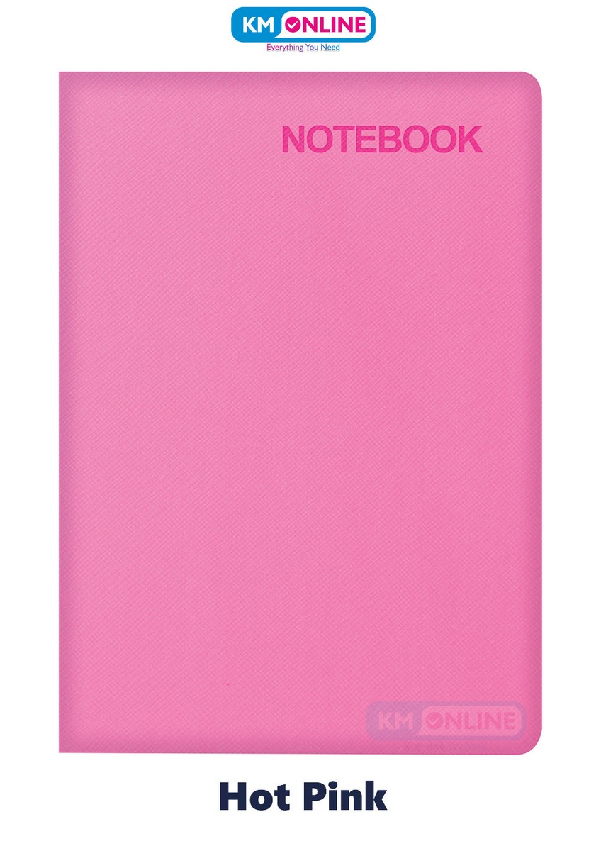 Tallon A4/A5/Slim/Pocket Neon Hardback Notebooks–Soft Touch, Feint 