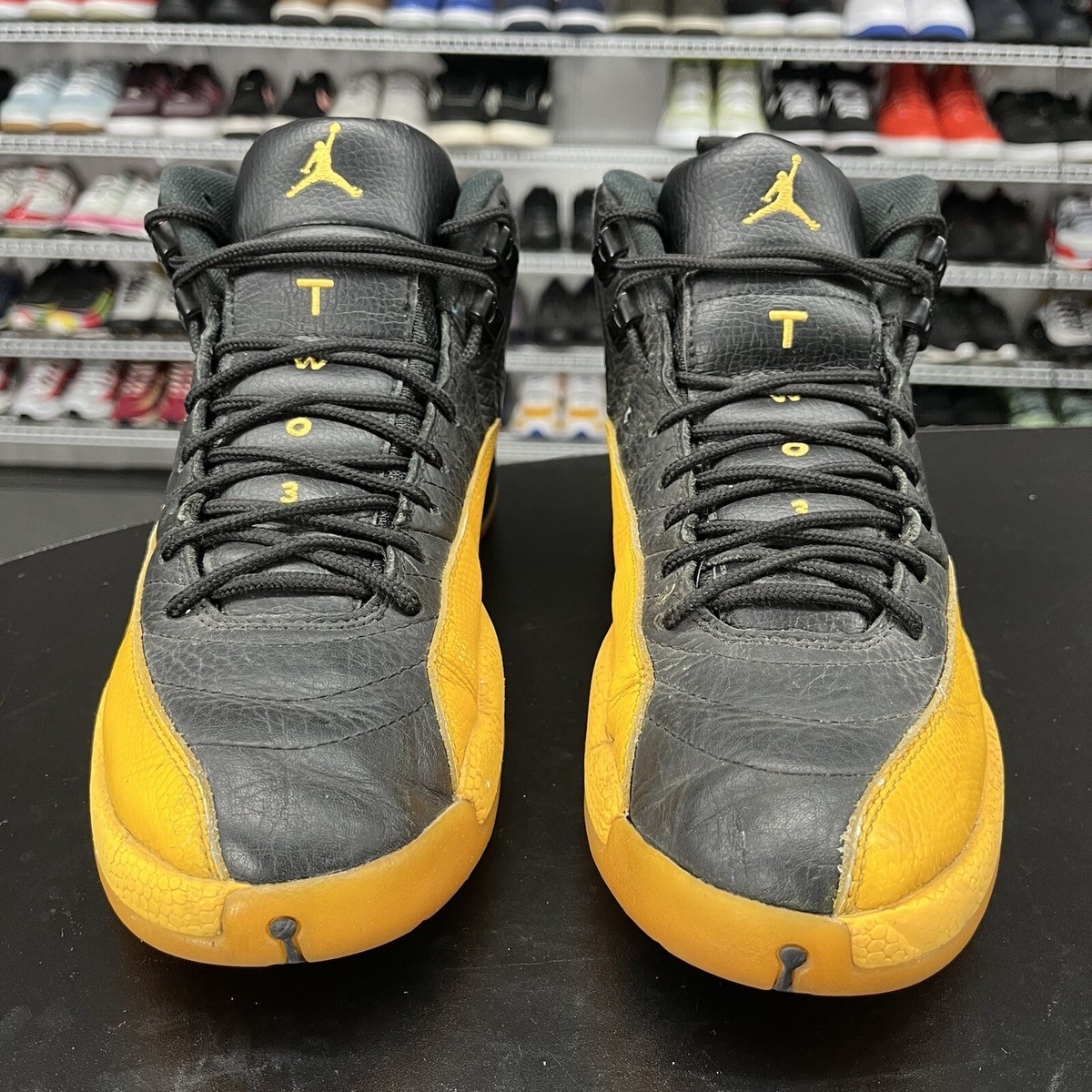 シューズ(男性用) NIKE AIR JORDAN 12 University gold US11 Size 9-13 Nike Air Jordan 12 Retro 'University Gold' yellow