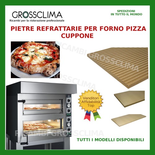Pietra refrattaria forno pizzeria Cuppone MICRO ELETTRICO pizza 400X400  focaccia | eBay
