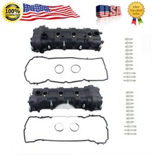 Valve Covers w/ Gaskets LH & RH For 11-19 Chrysler Dodge Jeep Ram 3.6L Pentastar