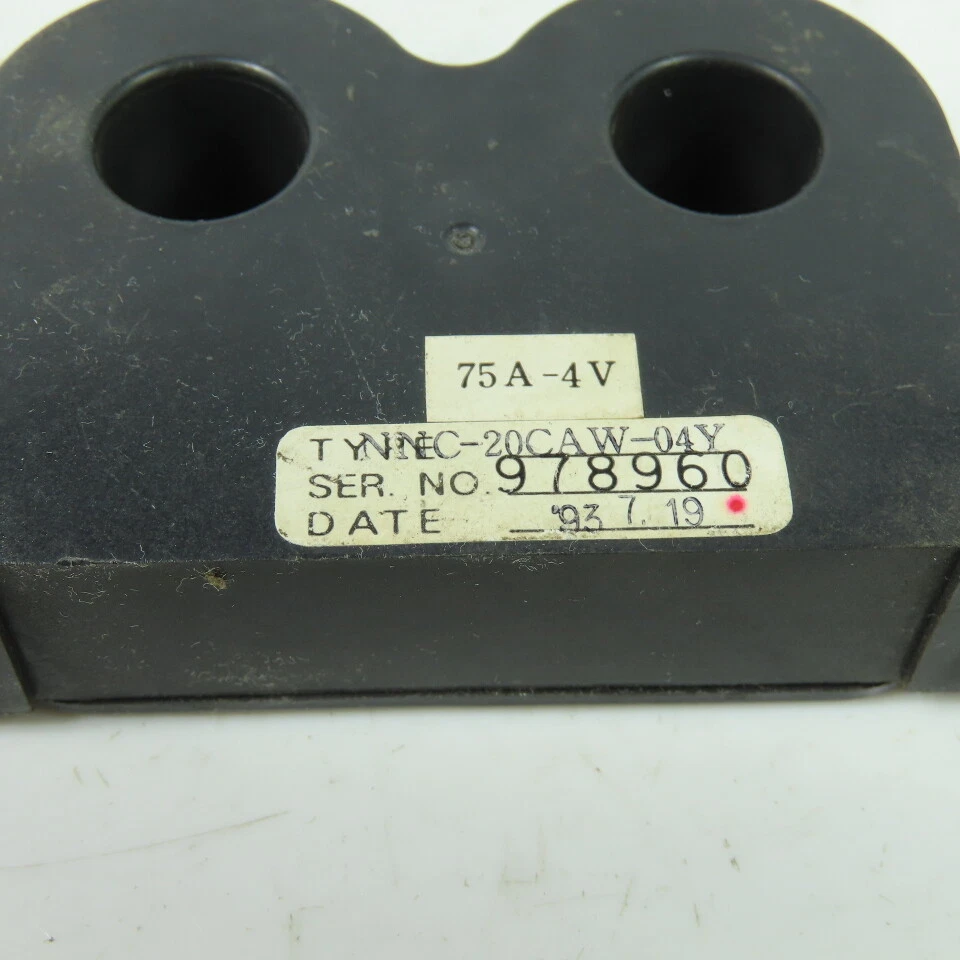 Трансформатор тока Nana Electronics NNC-20CAW-04Y 75A-4V - Изображение 2 из 4