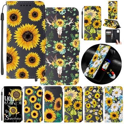 Flip Wallet Leather Sunflower Phone Case Cover For iPhone 14 Pro Max 13 15 16 17 | eBay Flip Wallet Leather Sunflower Phone Case Cover For iPhone 14 Pro Max 13 15 16 17 | eBay