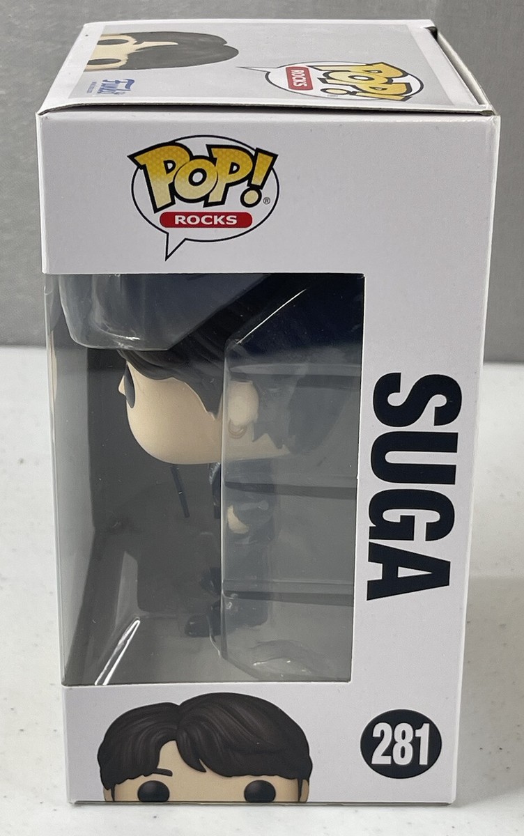 Funko Pop! Rocks: BTS - Suga NEW in Box!!! #384627 9/3/1993 #281