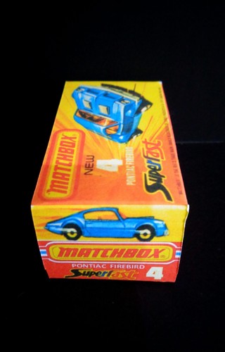 Caja de reproducción de pájaros de fuego Matchbox Superfast No.4 solamente. - Imagen 3 de 6
