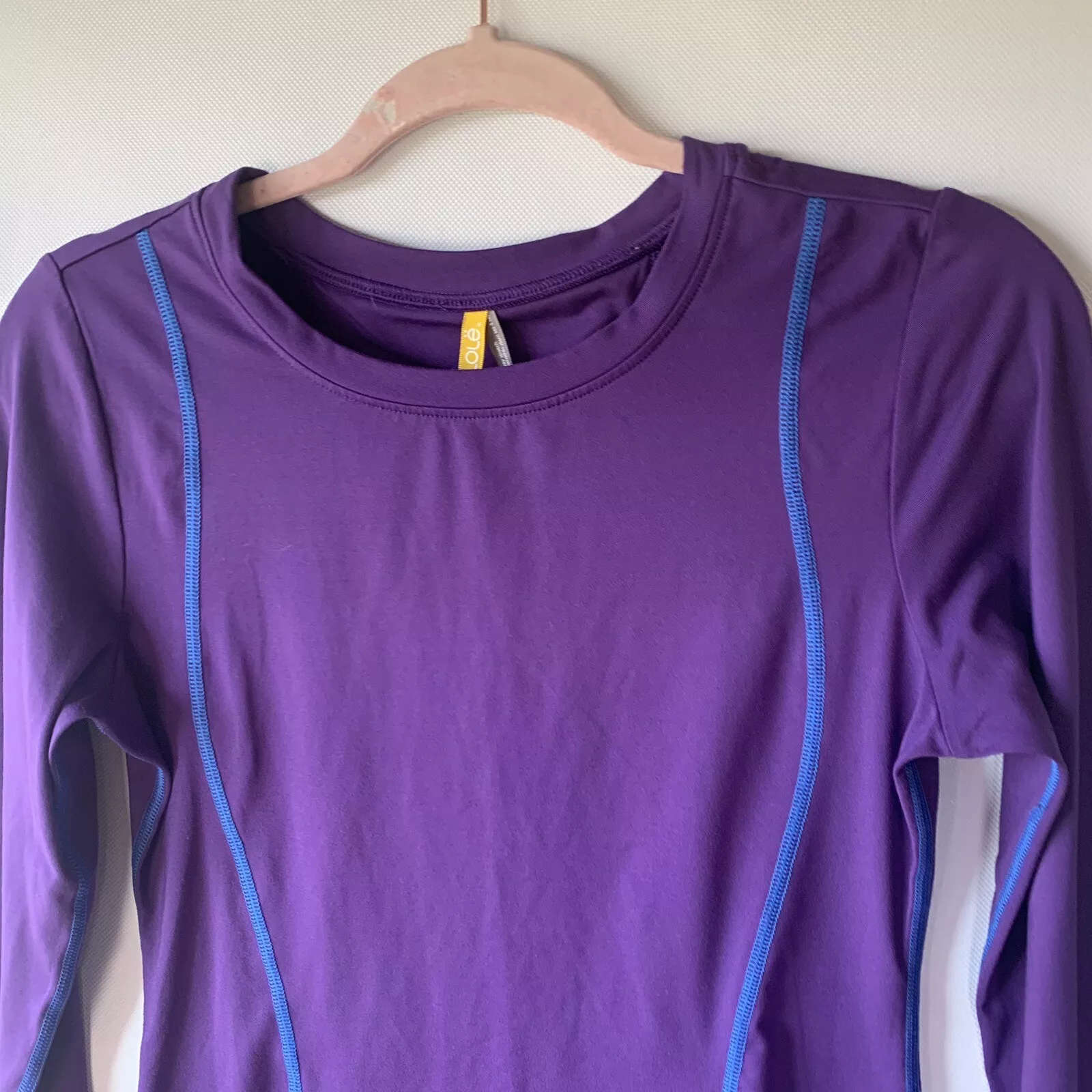 lole wicking 4 way stretch antibacterial athletic shirt