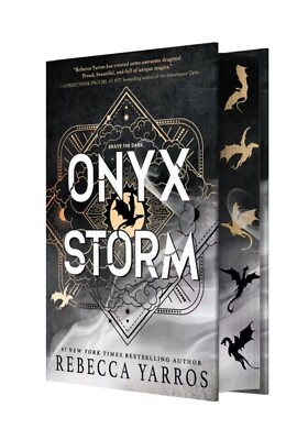 ONYX STORM Deluxe Limited EDITION BOOK HARDCOVER TARGET EXCLUSIVE