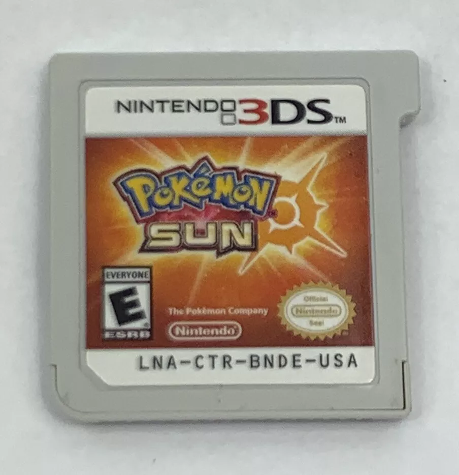 Pok mon Sun for Nintendo 3DS Cartridge Only Tested Working And Authentic Clean