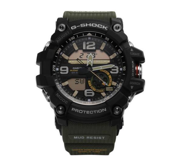 Casio G-shock MUDMASTER Twin Sensor Ana-digi 200m Green Resin Watch Gg1000-1a3 | eBay