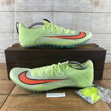 Nike Zoom Superfly Elite 2 Track Spikes Barely Volt CD4382-700 Men's Size 15