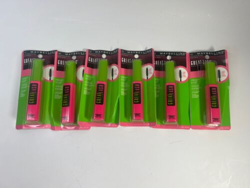 Maybelline New York Great Lash Washable Mascara Brownish Black 102 Lot of 6 - Picture 4 of 11