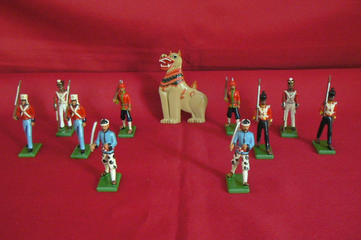 Soldat Britains Set Spécial – Armée Des Indes, Seconde Guerre De Birmanie, 1/32
