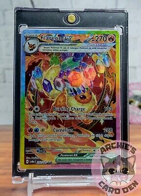 Pokemon Card Indonesia Flareon EX Terrestrial Festival SAR Pokemon Card Indonesia Flareon EX Terrestrial Festival SAR