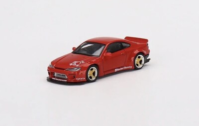 ミニカー MiniGT S15 Red Pandem Chase MiniGT Nissan Silvia (S15) Rocket Bunny Red 2023 Taiwan