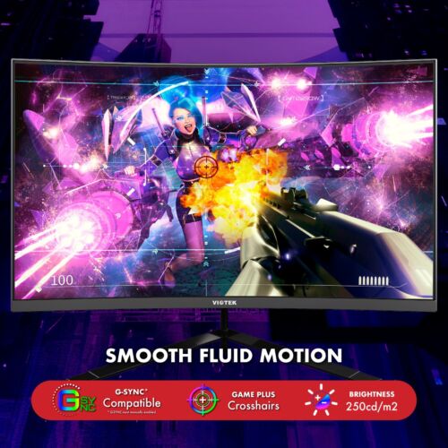 VIOTEK 27" 240hz/75hz Monitor for Gaming Office FHD 1920x1080p FreeSync G-Sync - Picture 28 of 33