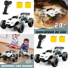 2WD Remoto RC Car 2.4GHz Vehiculo De Carrera Deportivo Alta Velocidad Recargable