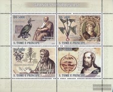 Sao Tome e Principe 3385-3388 Feuille miniature neuf avec gomme originale 2008 s