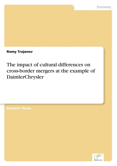 The Impact of Cultural Differences On Cross-Border Mergers At The ...