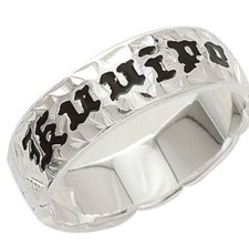 6mm silver ring with kuuipo