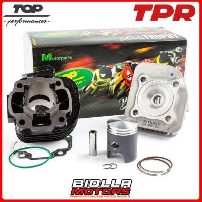 9931140 ZYLINDER TOP TROPHY 50CC D.40 MOTRON THUNDER'S 50 SP.10 GUSSEISEN SCHWARZ