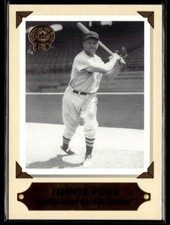 2001 Fleer Retrospection Collection Jimmy Fox Indians