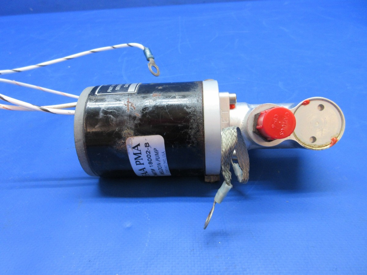 Diamond DA-42 Weldon Fuel Pump 28v P/N 18002-B Tested w/ Warranty