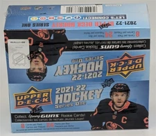 Factory Sealed Retail Box 2021-2022 Upper Deck Series 1 NHL Hockey Cards