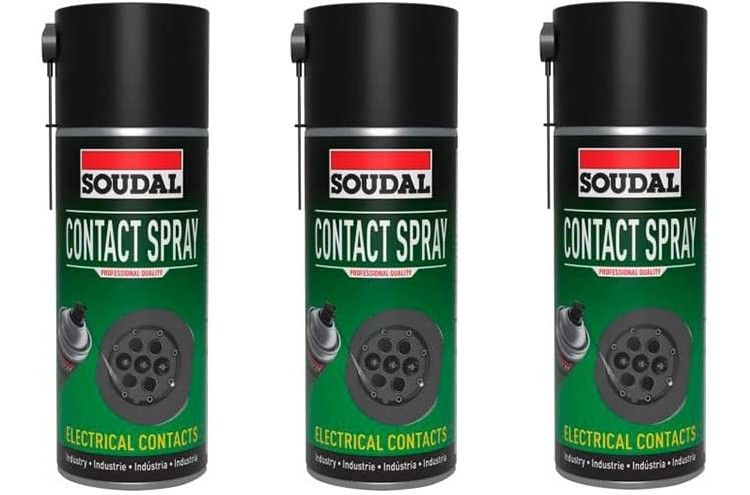 Soudal Contact Spray Electrical Contacts 400ml - Image 2