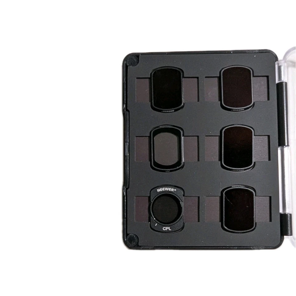 Juego de filtros ND magnéticos Neewer para DJI Osmo Pocket 3 Creator Combo paquete de 6 Foto 3 de 4