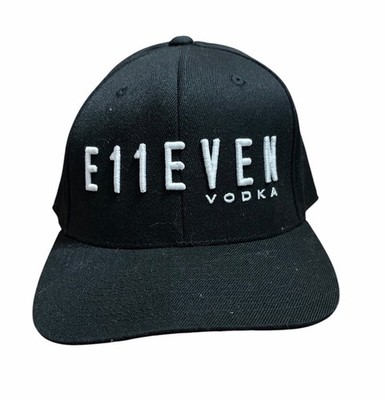 E11EVEN Vodka Miami Hat Cap Black Snap Back Eleven Life Nightclub #NOSLEEP OSFA