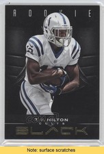 2012 Panini Black Rookie Gold 20/49 TY Hilton #187 READ 1j6
