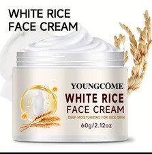 Rice moisturizing face cream suitable dry,rough Skin,  Improves texture of skin