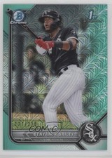 2022 Bowman Chrome Prospects Mega Box Aqua Mojo Refractor Benyamin Bailey uy9