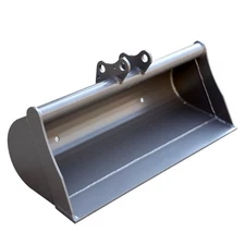 New 800mm Plain Bucket Attachment For Mini Excavator 1ton-1.5ton With Pins