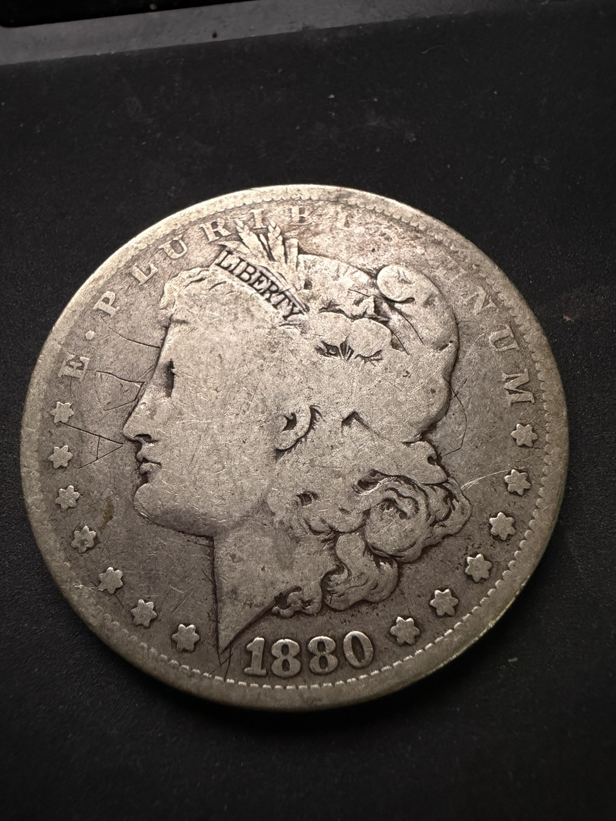 1880-P Morgan Silver Dollar