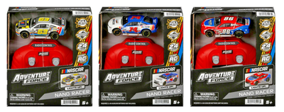 Adventure Force (1:64) RC NASCAR Nano Racer 3-Pack: Stock Cars #63