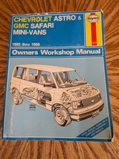 Chevrolet Astro GMC Safari 1985 thru 1993 Hay...
