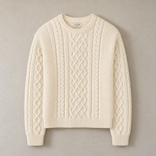 J.Crew Cable Crewneck Sweater XS, S, M, L, XL Brand New FREE SHIPPING