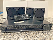 Sony DVD HOME THEATER SYSTEM HBD-TZ130 WITH Remote Control bundle tested