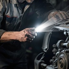 Hiking Portable Flashlight Dual Functionality Light TYPE-C Charging Port