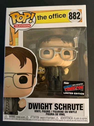 Funko Pop TV The Office Dwight Schrute #882 NYCC 2019 Exclusive FREE SHIPPING
