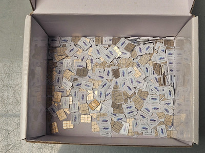 Approx 500 + pcs of Used SIM Cards For Scrap Gold Recovery | eBay