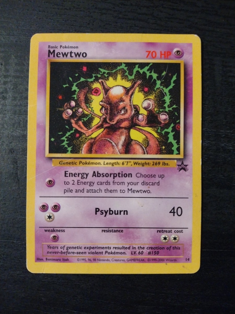 Pokemon TCG: Mewtwo Black Star Promo #14 | eBay